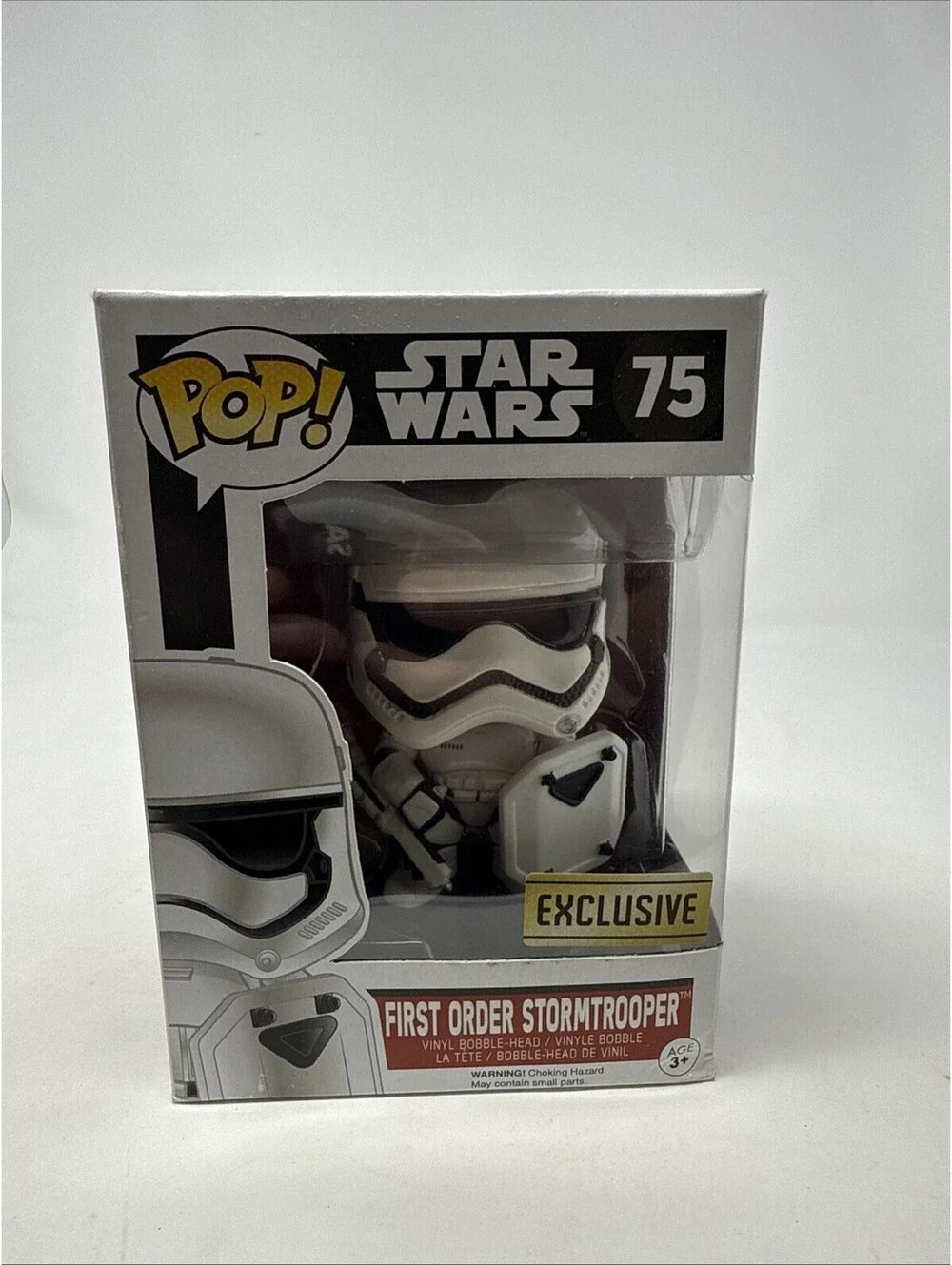 Funko Pop  Star Wars Stormtrooper (Riot Gear) - Walgreens Exclusive #75